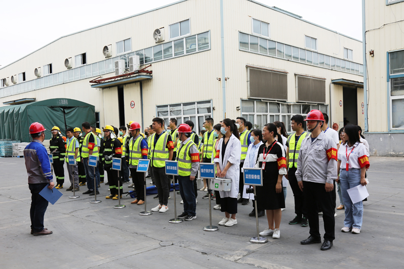 防患于未“燃” 97622娱乐电子游戏科技开展消防应急演练